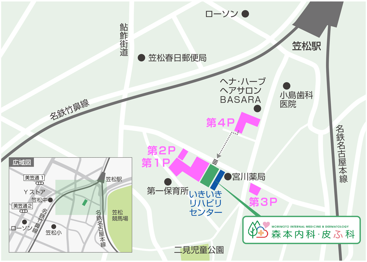 駐車場案内図